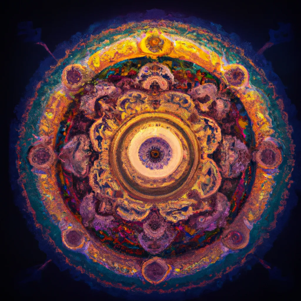 Tutorial mandala no joelho