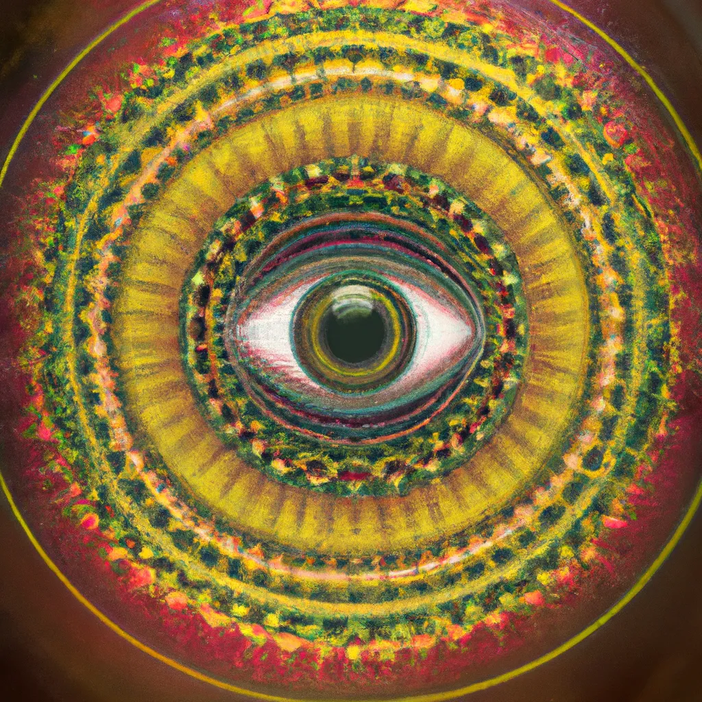 Tutorial mandala olho de deus significado