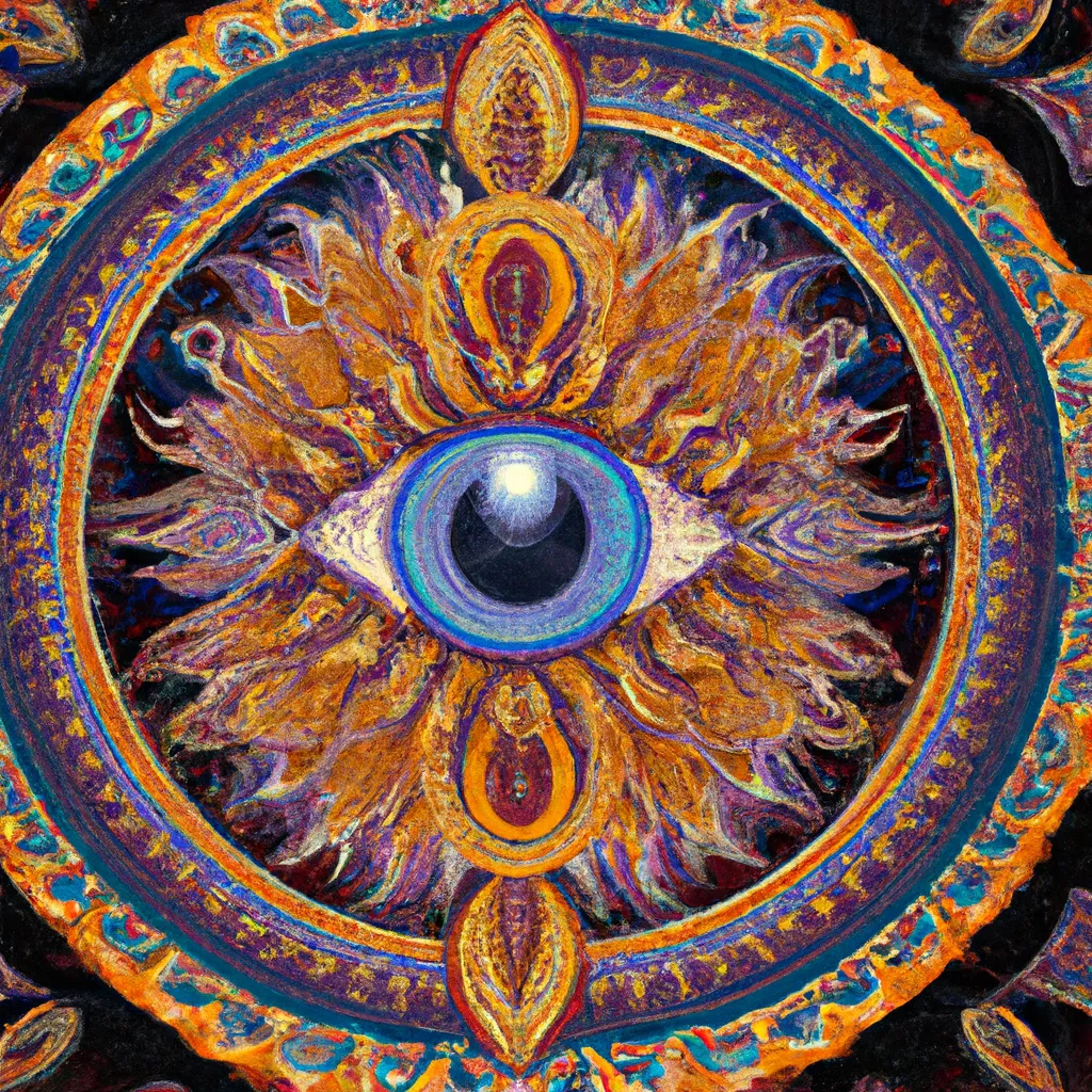 Mandala Olho Grego: Desvende o Significado e Aprenda a Fazer a Sua! 5 Tutorial mandala olho grego