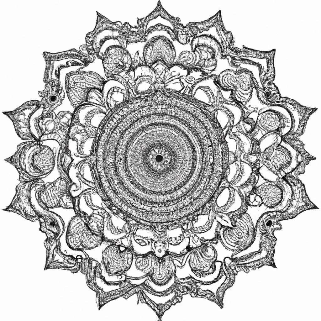 Mandala para Imprimir: 10 Modelos Incríveis para Você Colorir! 5 Tutorial mandala para imprimir