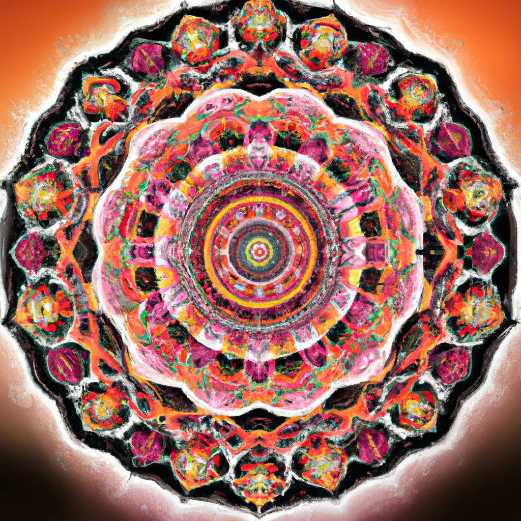 Mandala na Parede: Transforme a Sua Casa com Estilo e Criatividade! 5 Tutorial mandala parede