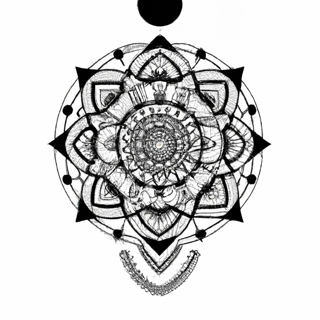 Descubra o Significado Profundo das Tatuagens de Mandala! 5 Tutorial mandala significado tatuagem