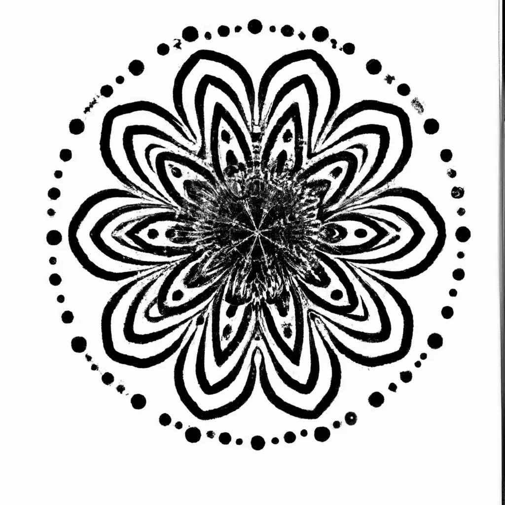 Tutorial mandala simples