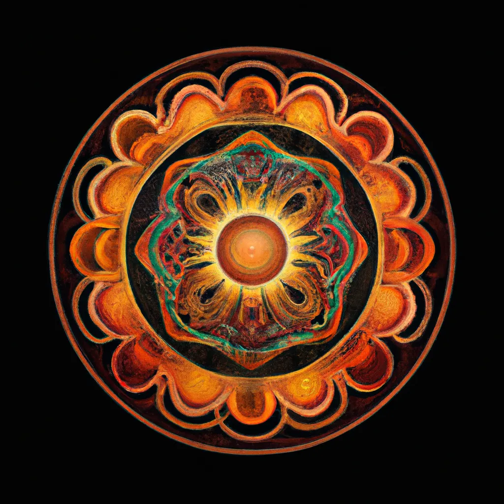 Tutorial mandala sol