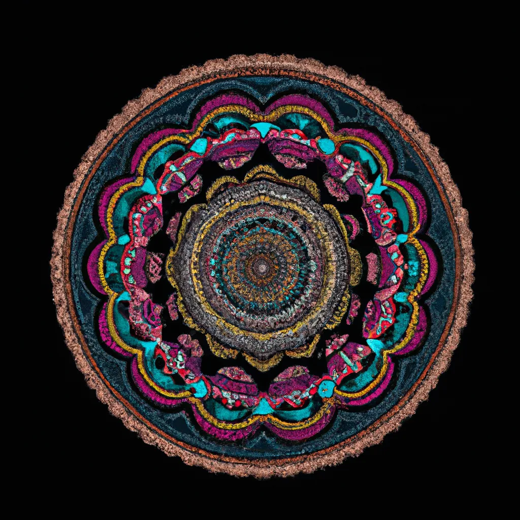 Tutorial mandala vazada