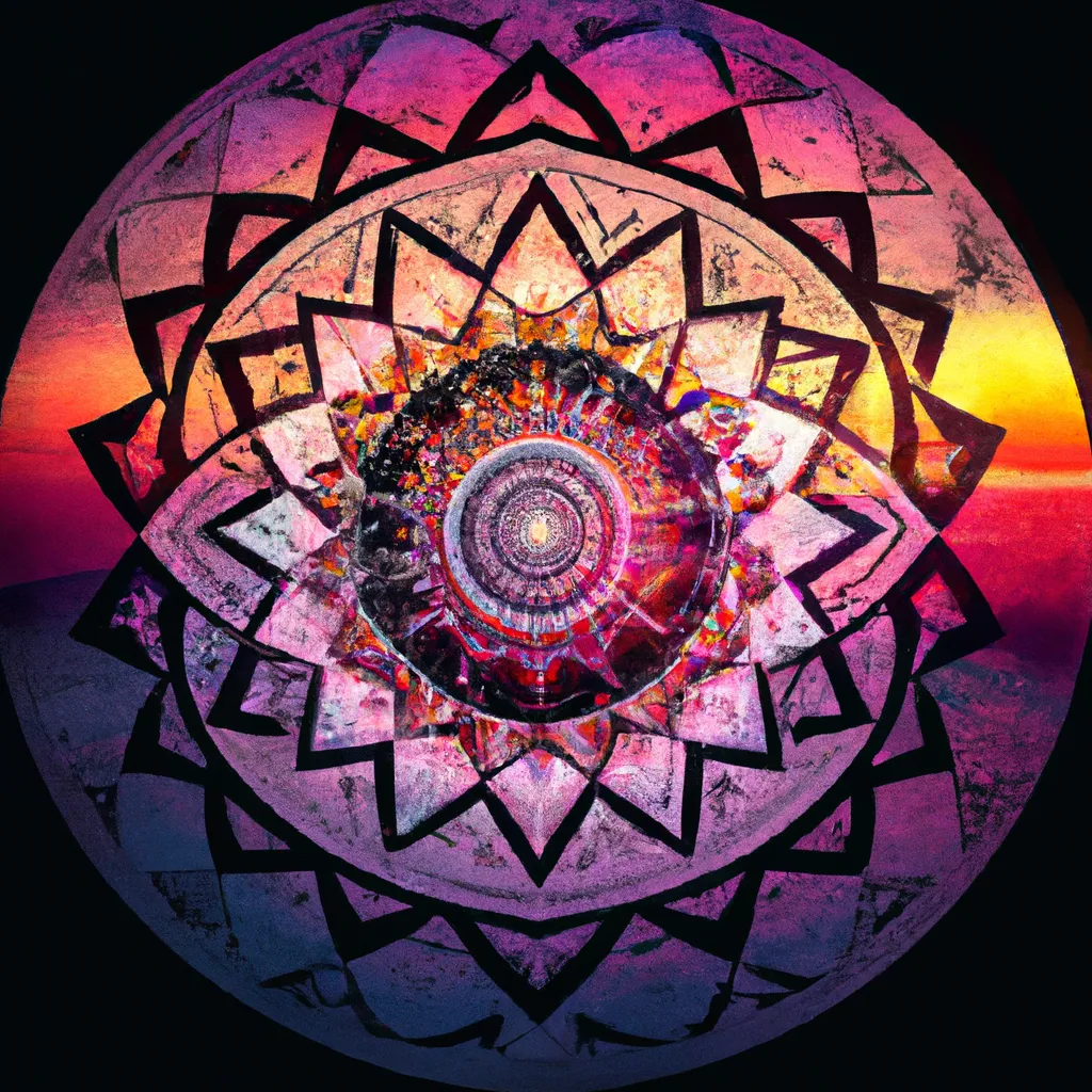 Tutorial mandala x sunrise