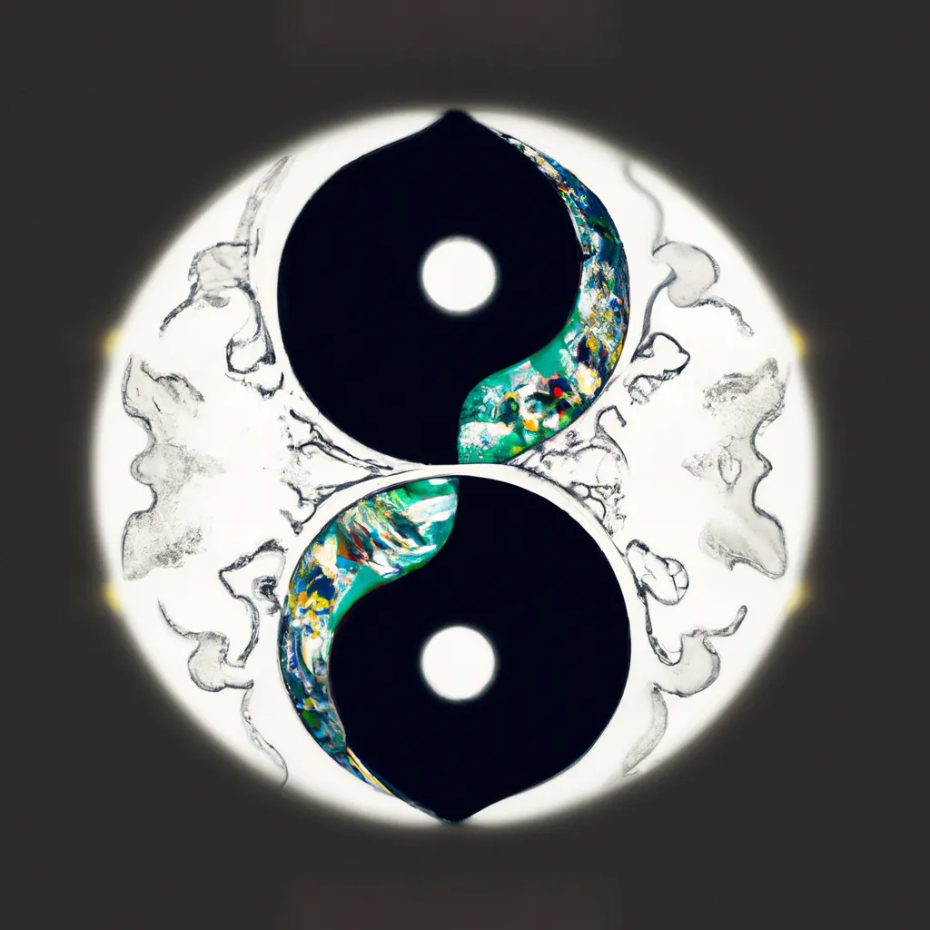 Tutorial mandala yin yang significado