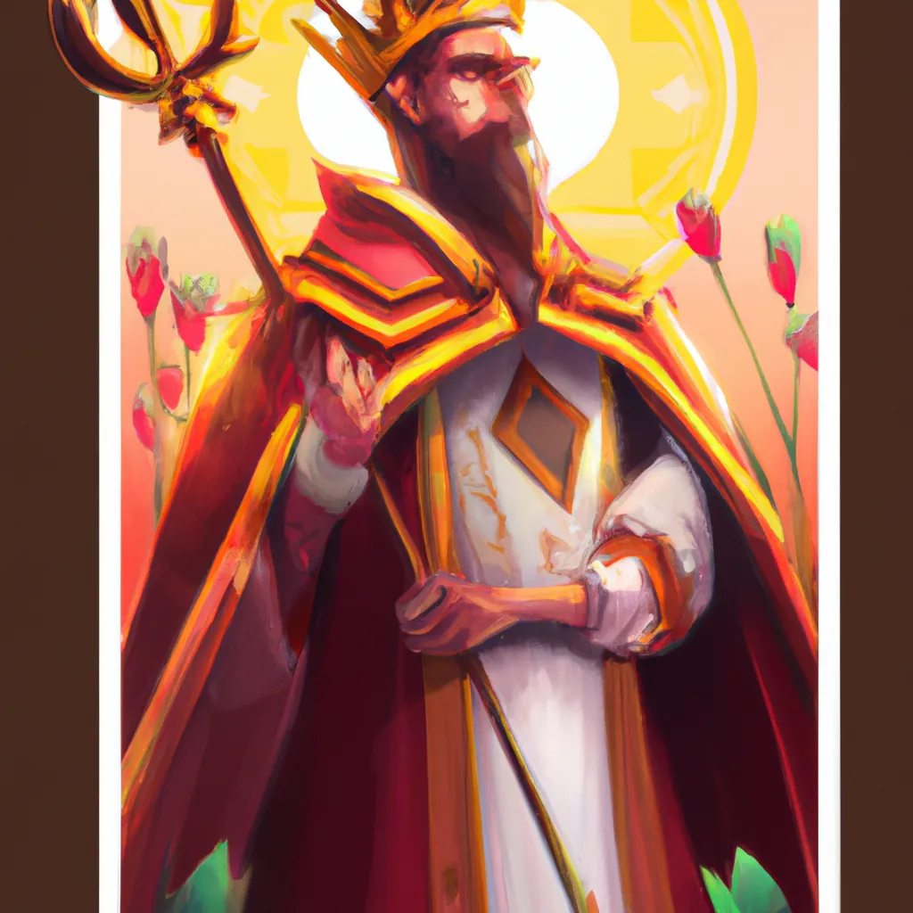 Tutorial tarot king of wands