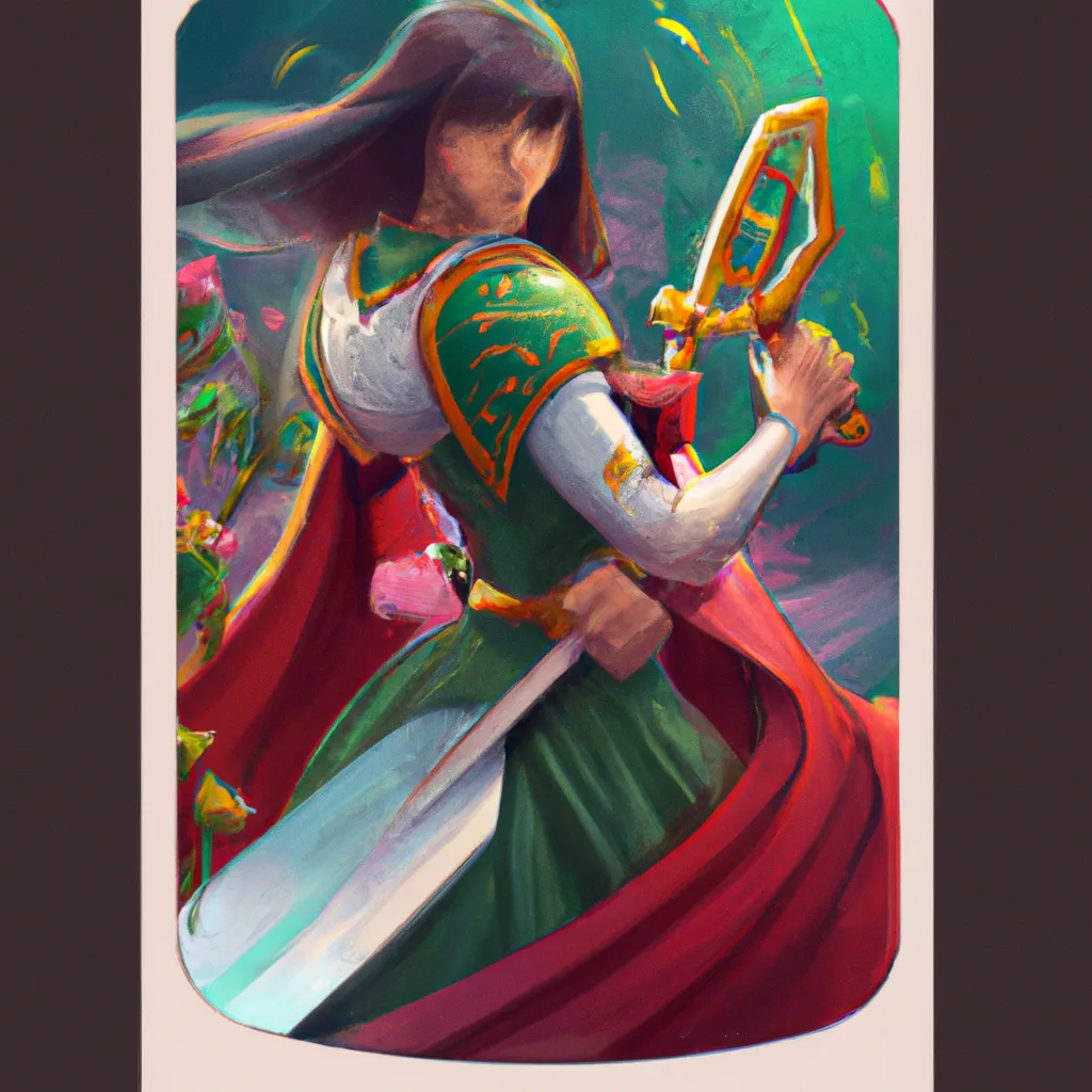 Tutorial tarot quatro de espadas