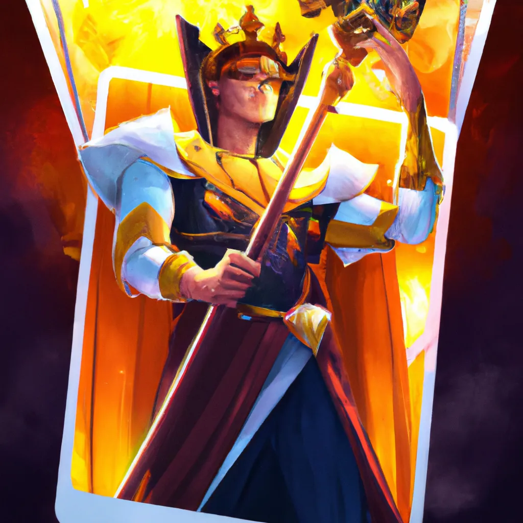 Tutorial tarot rei de espadas