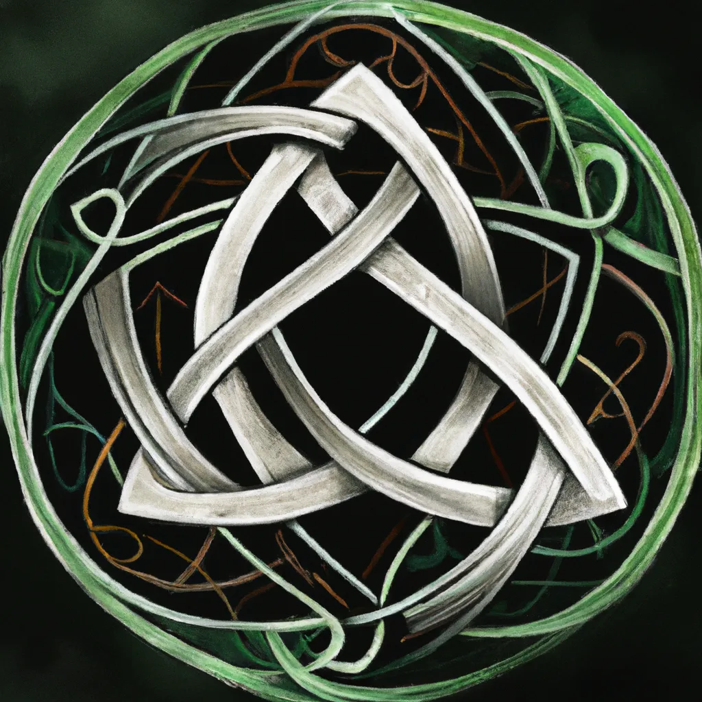 Descubra os Poderes Místicos da Triquetra na Wicca! 5 Tutorial triquetra in wicca