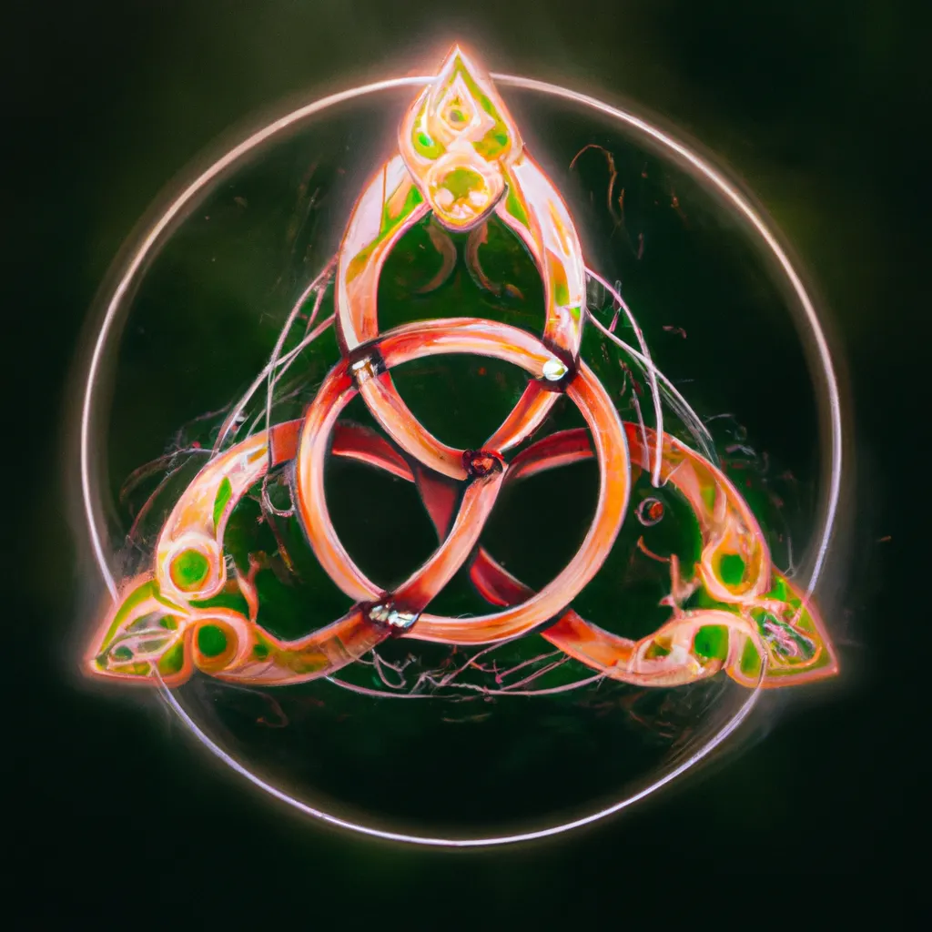 Tutorial wicca triquetra
