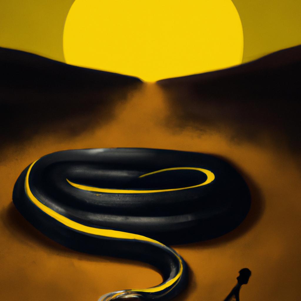 o que significa sonhar com cobra preta e amarela3