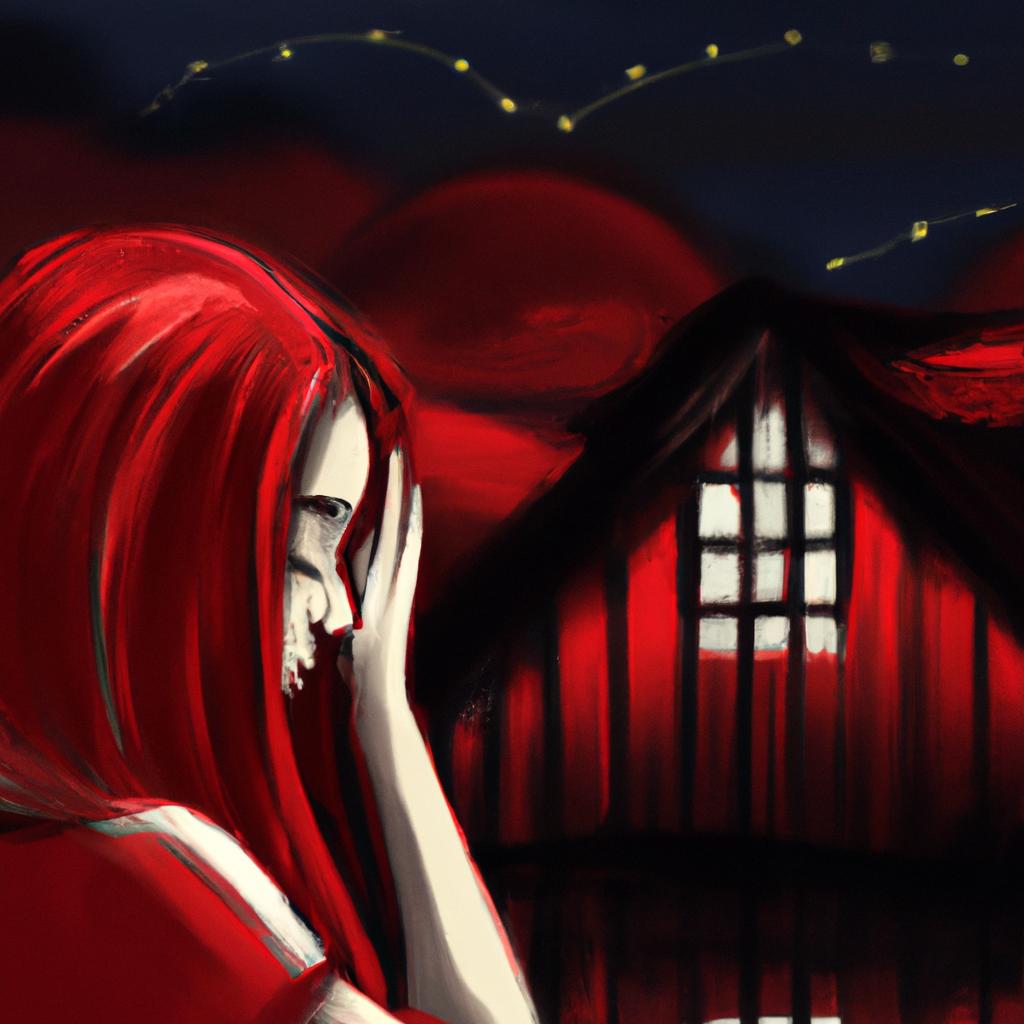 Imagem de capa do post "Sonhar com Esmalte Vermelho: Descubra o Que Significa!" com um desenho digital