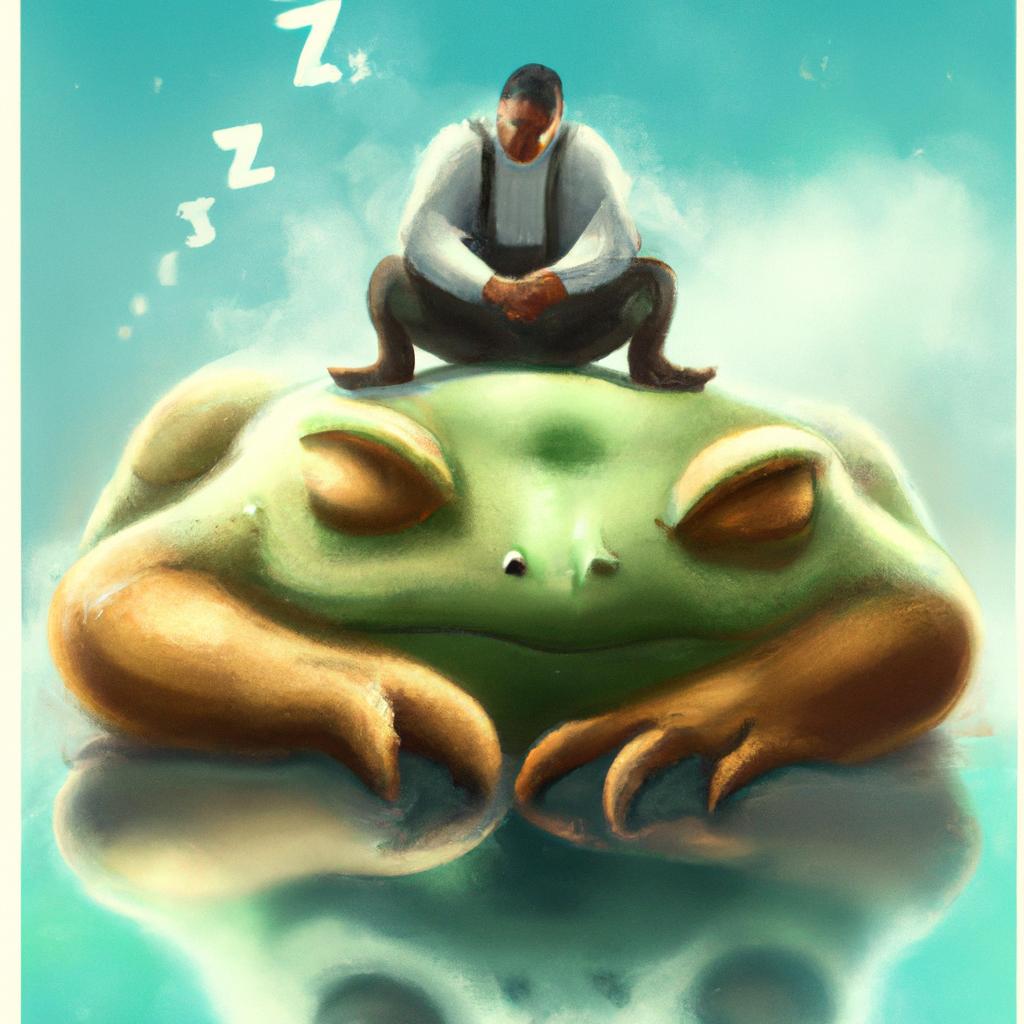 Imagem de capa do post Descubra o que Significa Sonhar com Sapo Grande e Gordo! com um desenho digital