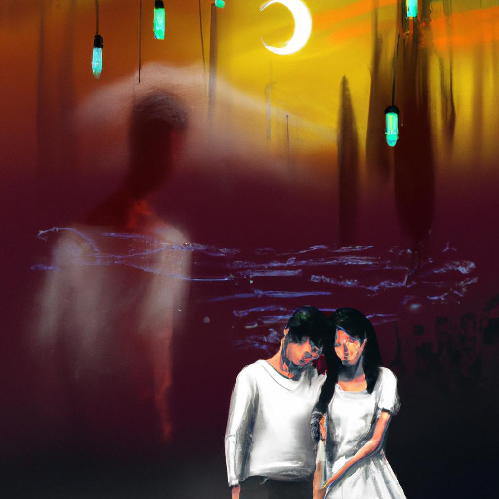 Imagem de capa do post "O Que Significa Sonhar com Traição da Esposa? Descubra!" com um desenho digital