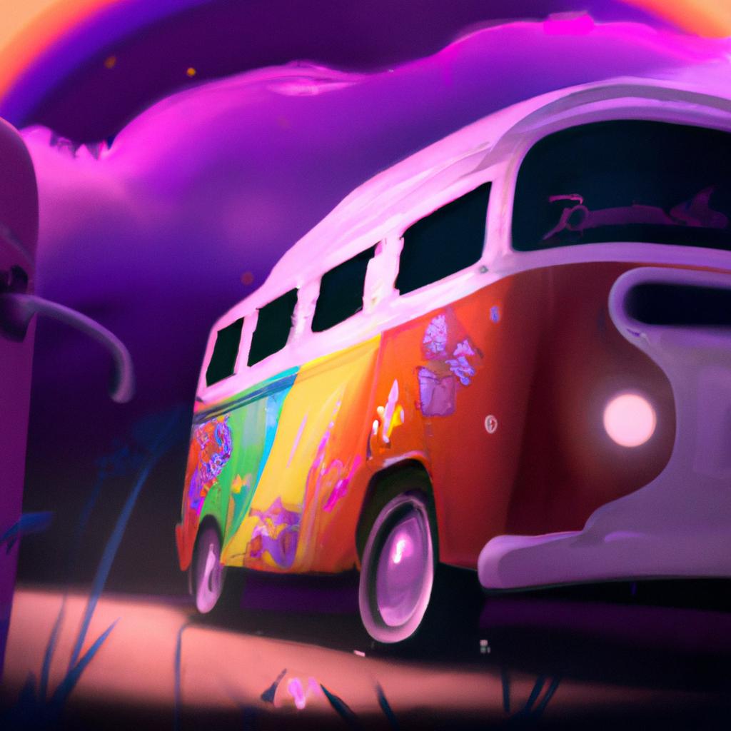 Imagem de capa do post Descubra o Significado de Sonhar com Kombi! com um desenho digital