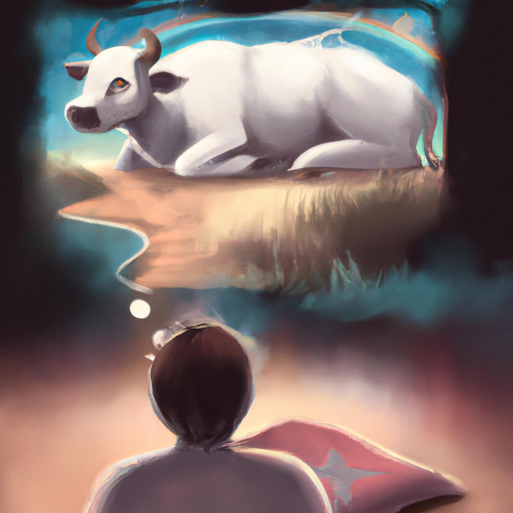 significado de sonhar com vaca branca2