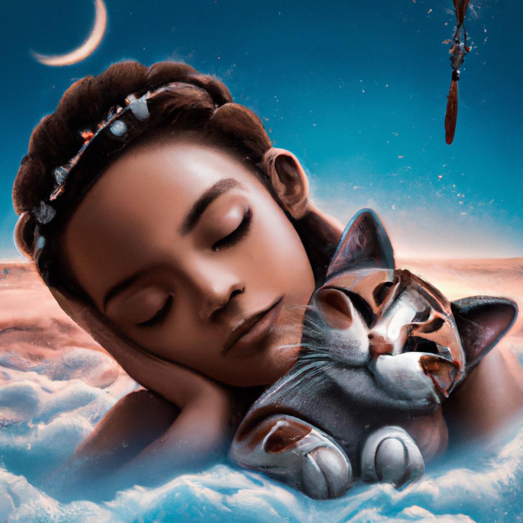 Imagem de capa do post Descubra o SG: Significado de Sonhar com Gatos com um desenho digital