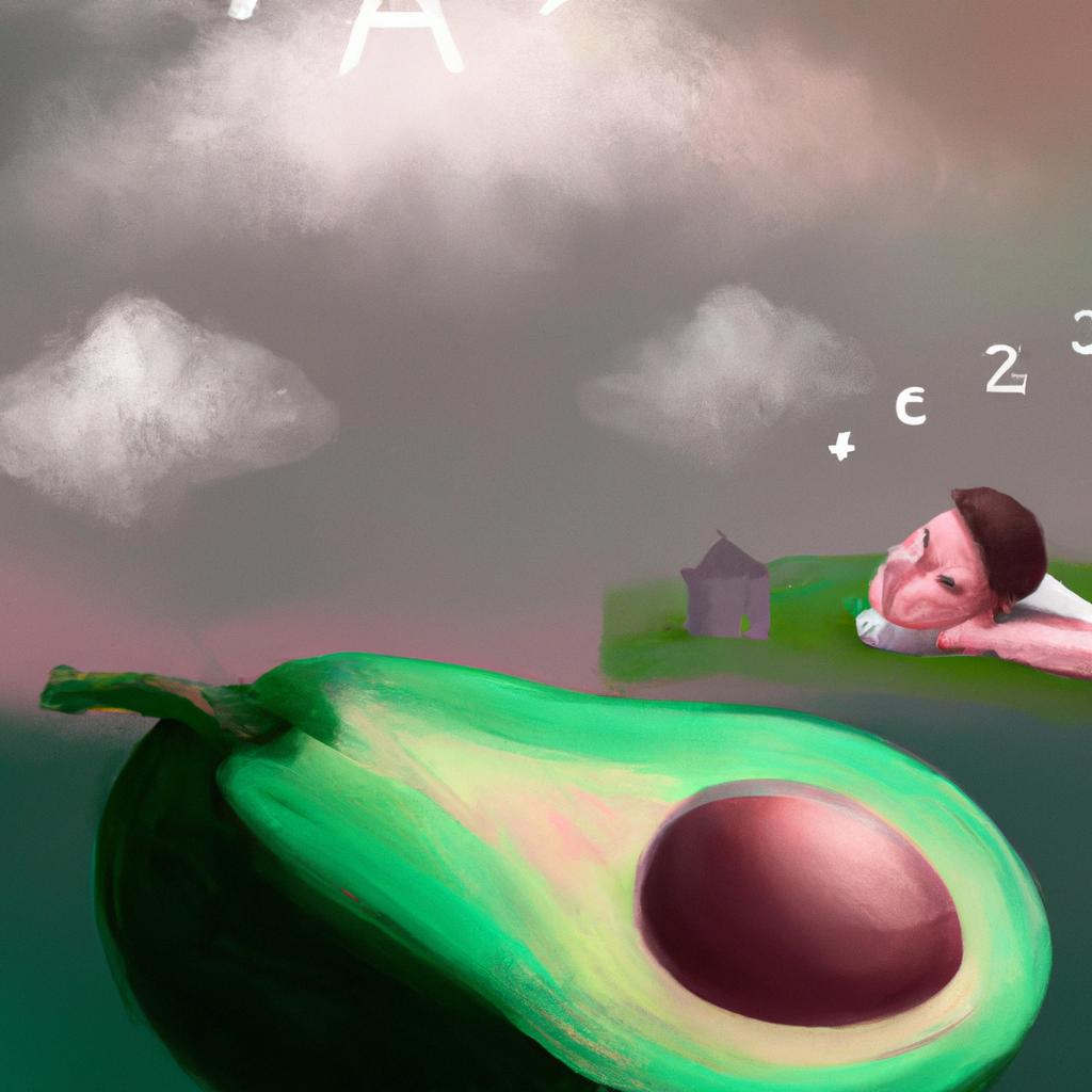 Imagem de capa do post Descubra o "Significado" dos Sonhos com Abacate! com um desenho digital