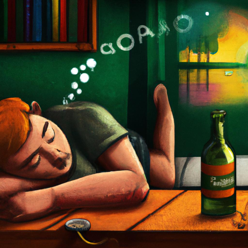 Imagem de capa do post Sonhar com Álcool - O Significado Surpreendente que Você Precisa Saber! com um desenho digital