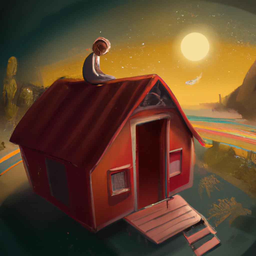 Imagem de capa do post "Descubra o Significado do Sonho com Aluguel de Casa!" com um desenho digital
