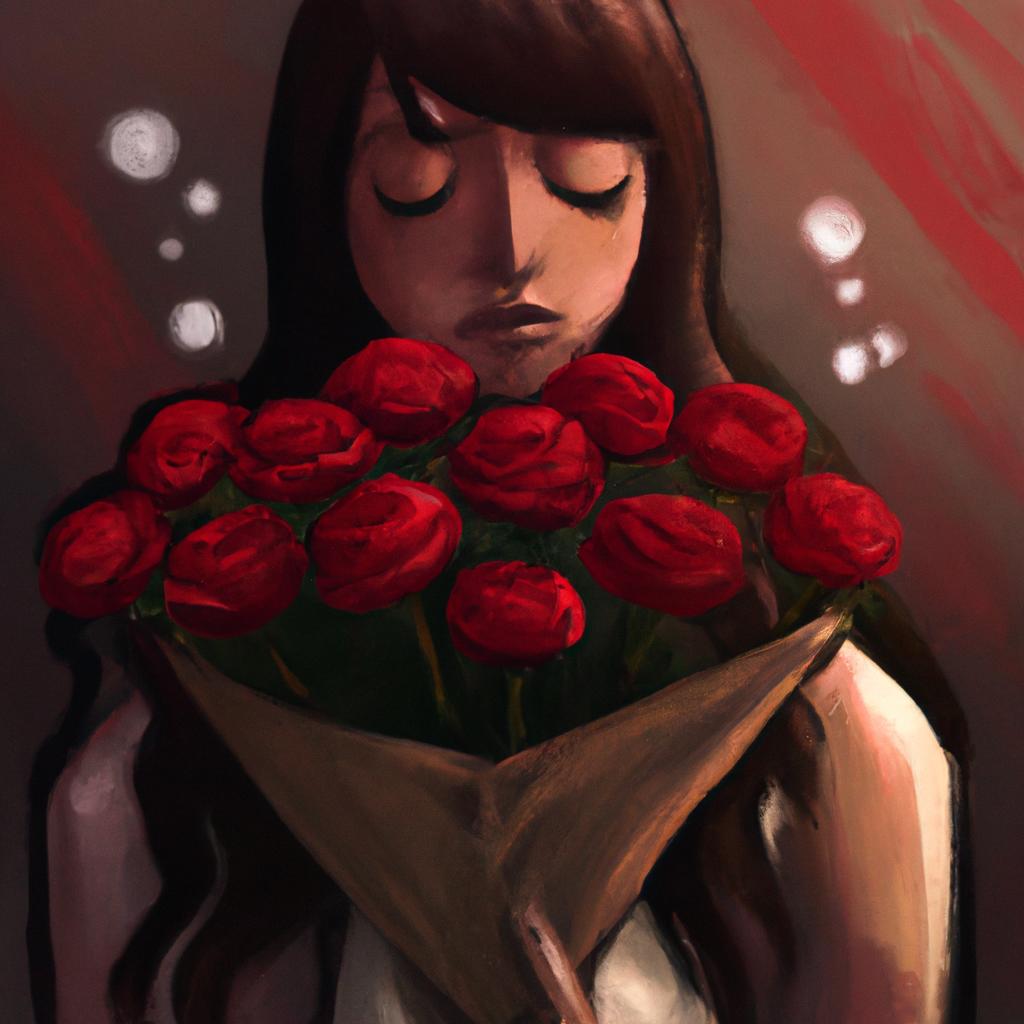 Imagem de capa do post Sonhar com Buque de Rosas Vermelhas: Descubra o Significado! com um desenho digital