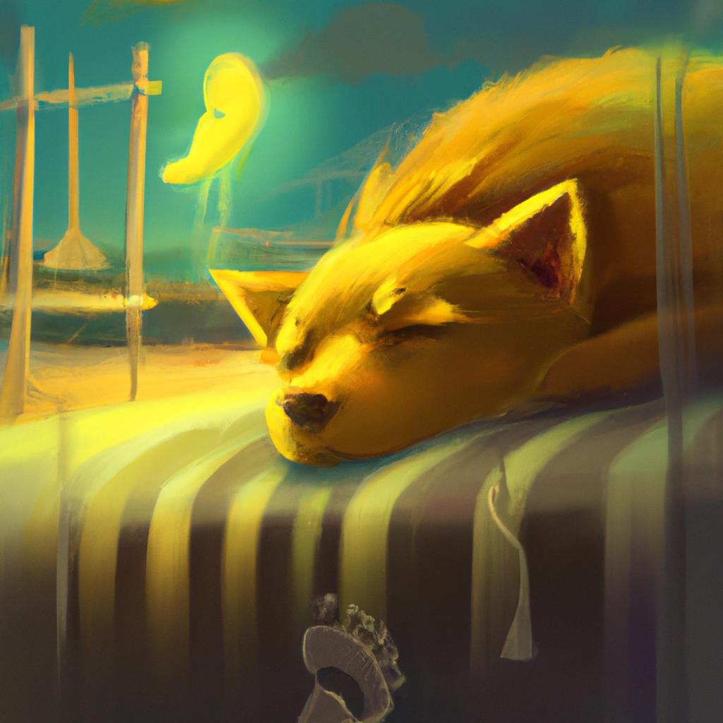 sonhar com cachorro amarelo manso3