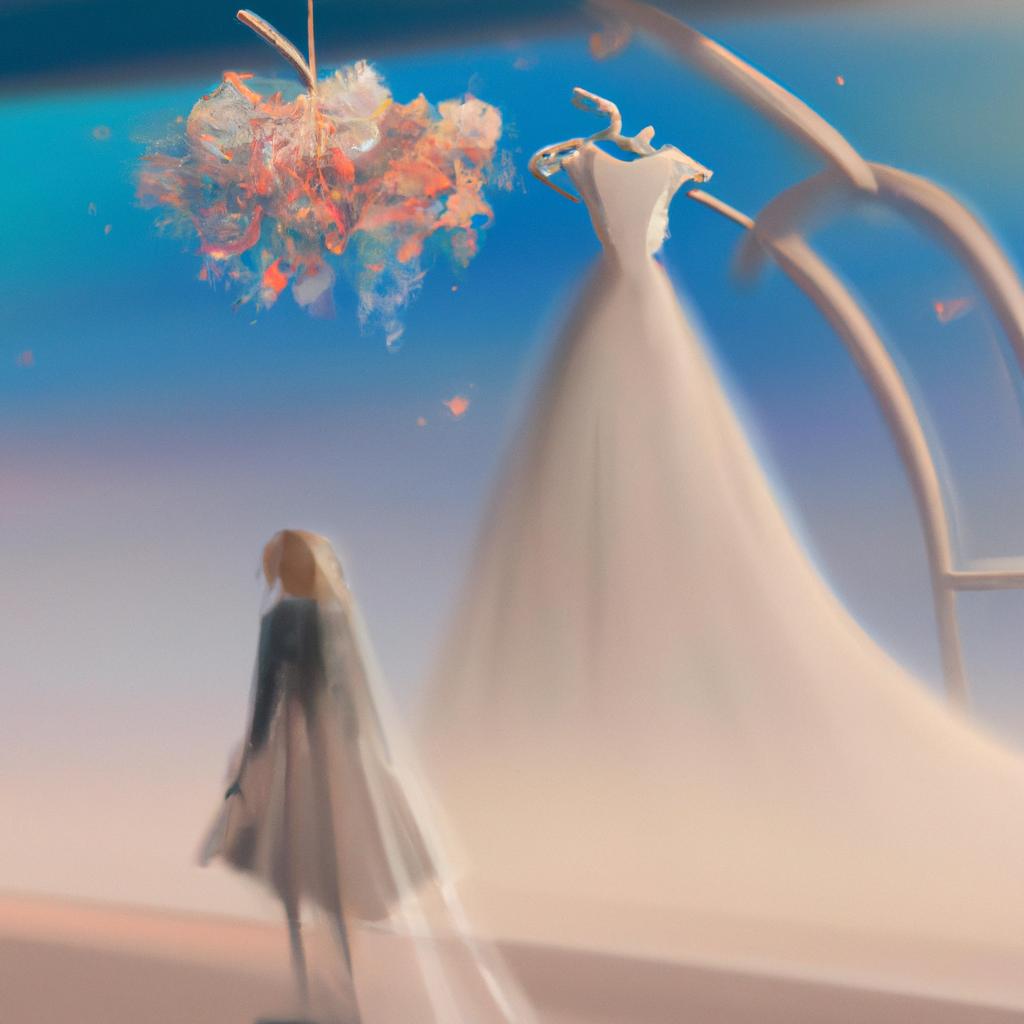 Imagem de capa do post "Sonhar com Casamento: Descubra o que Significa!" com um desenho digital