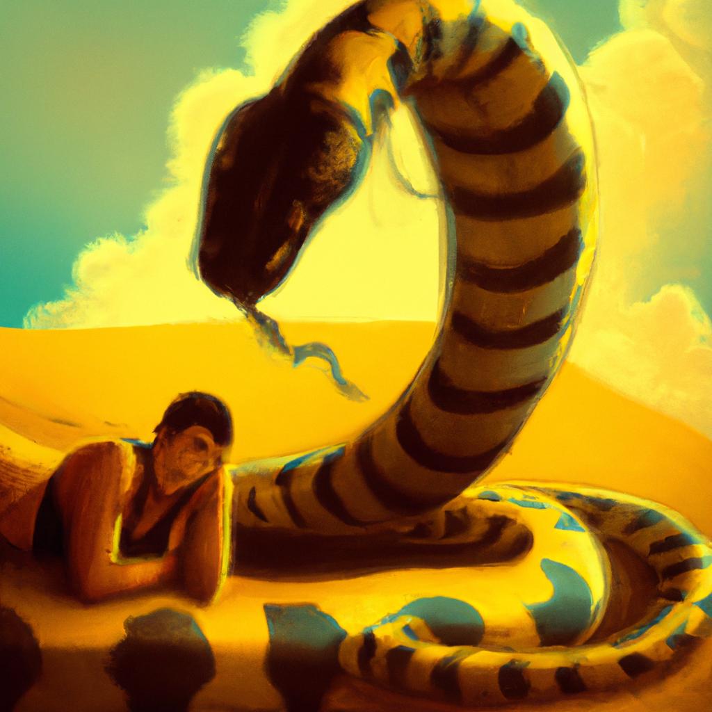 Descubra o Significado de Sonhar com Cobra Gigante Amarela! 2 sonhar com cobra gigante amarela4
