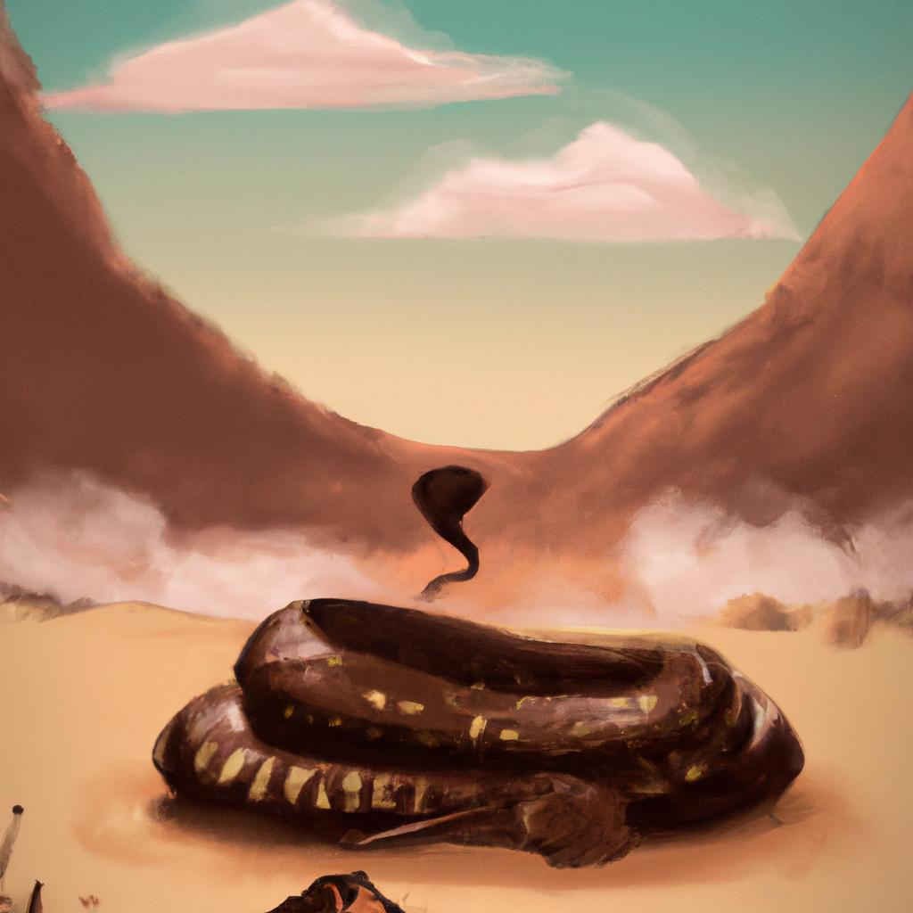 sonhar com cobra marrom grande4
