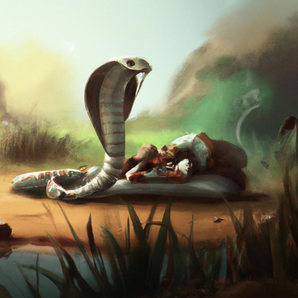 Imagem de capa do post Descubra o Significado de Sonhar com Cobra Morta e Viva! com um desenho digital