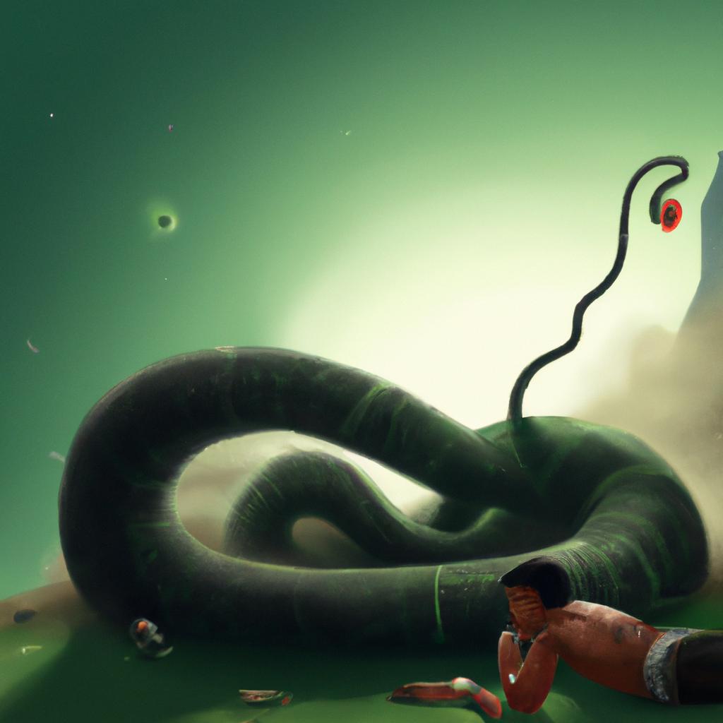 Cobra Pequena Picando no Sonho: Descubra o Significado! 4 sonhar com cobra pequena picando2