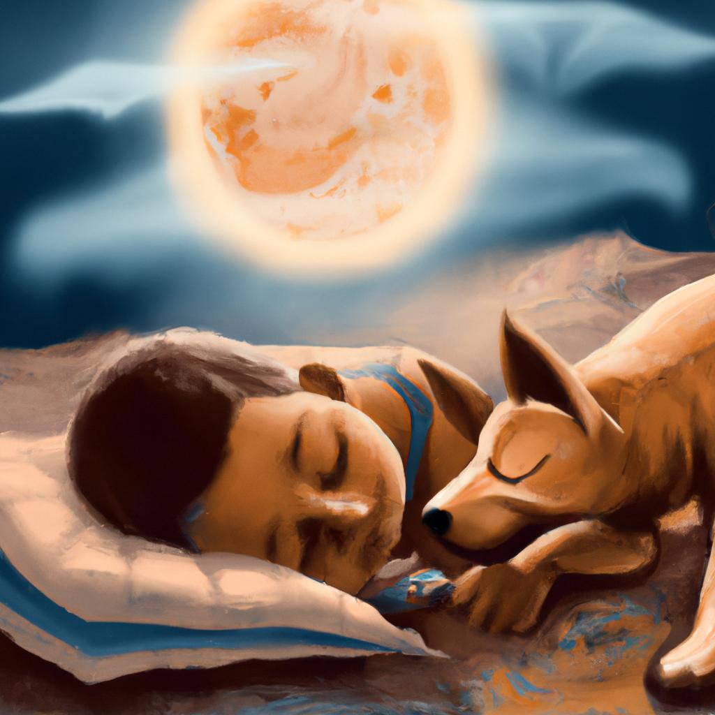 Imagem de capa do post "Descubra o Significado de Sonhar com Filhote de Cachorro Morto!" com um desenho digital