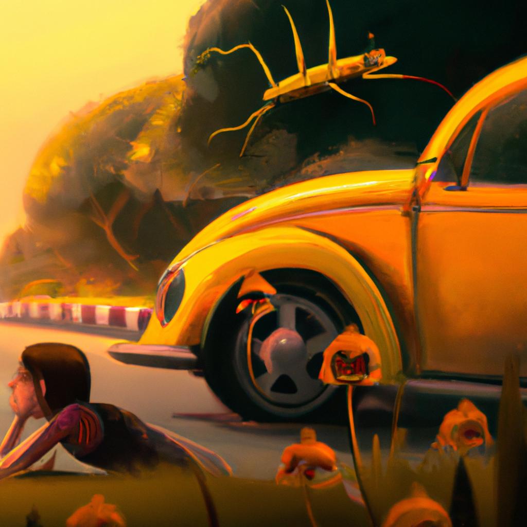 sonhar com fusca amarelo2