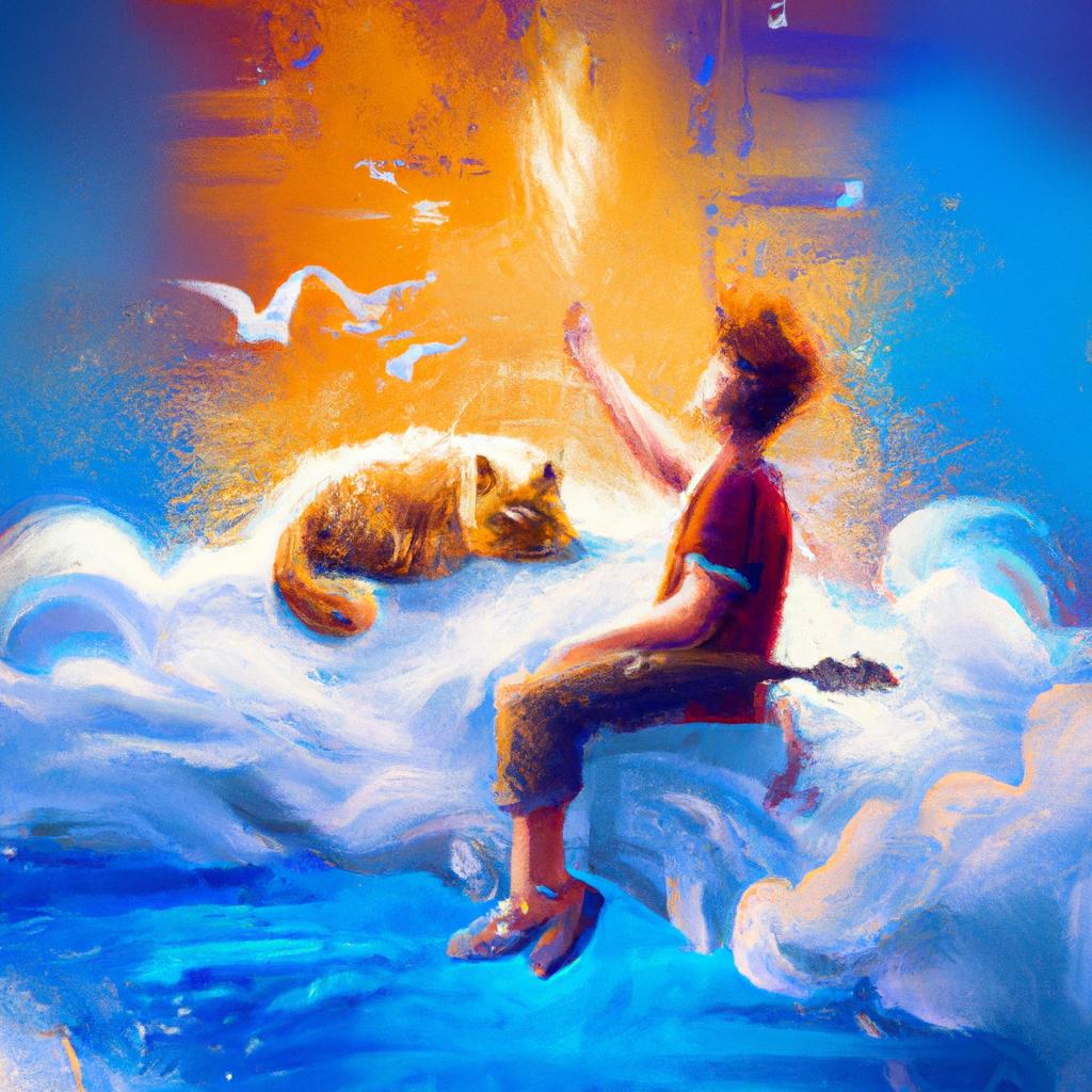 Imagem de capa do post Descubra o Significado de Sonhar com Gato Espiritismo! com um desenho digital