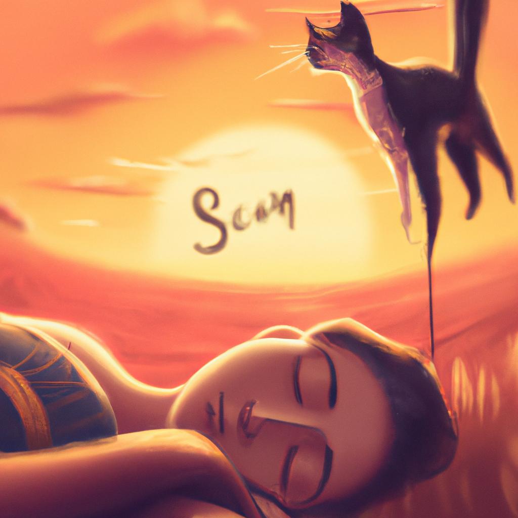 Imagem de capa do post Sonhar com Gato Morto: Descubra o Significado! com um desenho digital