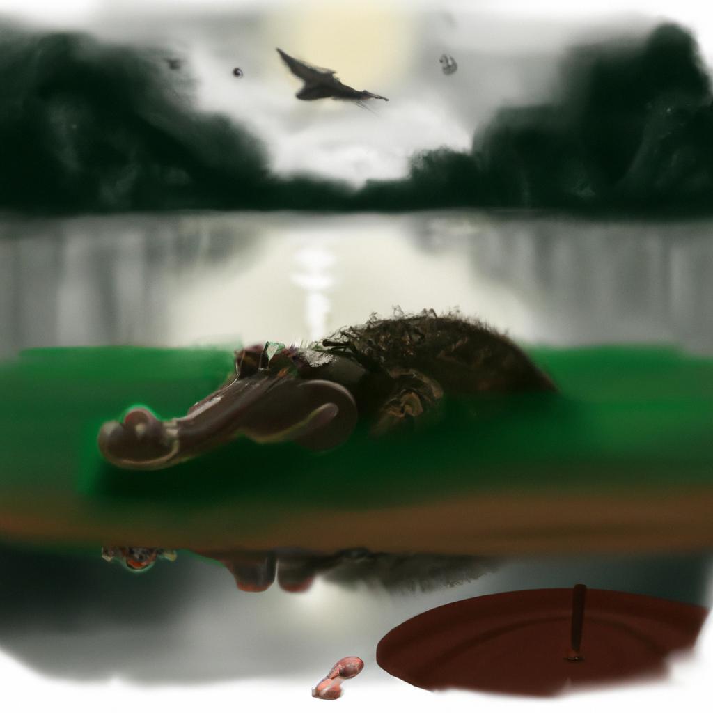 Imagem de capa do post "Descubra o Que Significa Sonhar com Jacaré no Jogo do Bicho!" com um desenho digital