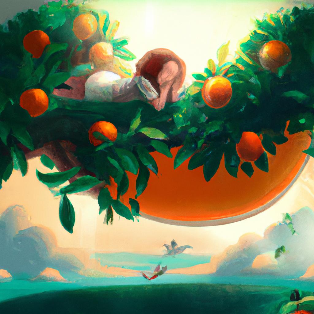 Imagem de capa do post Sonhar com Laranjeira: Descubra o Significado do Seu Sonho! com um desenho digital