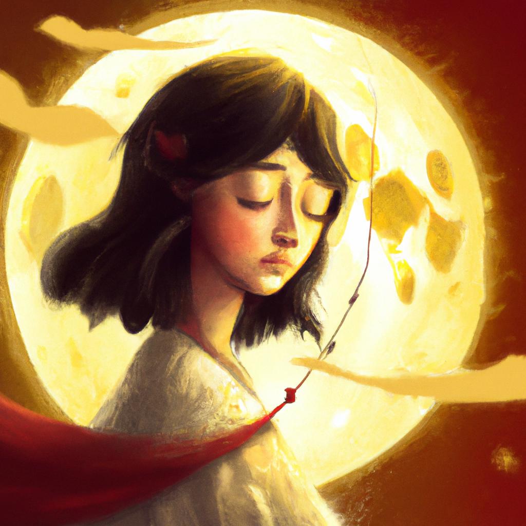Imagem de capa do post Sonhar com Lua Cheia Branca: Descubra o Seu Significado! com um desenho digital
