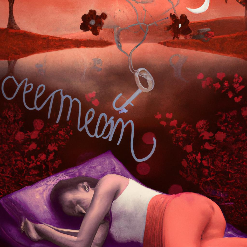 Imagem de capa do post "Sonhando com Menstruação na Menopausa: Descubra Seu Significado" com um desenho digital