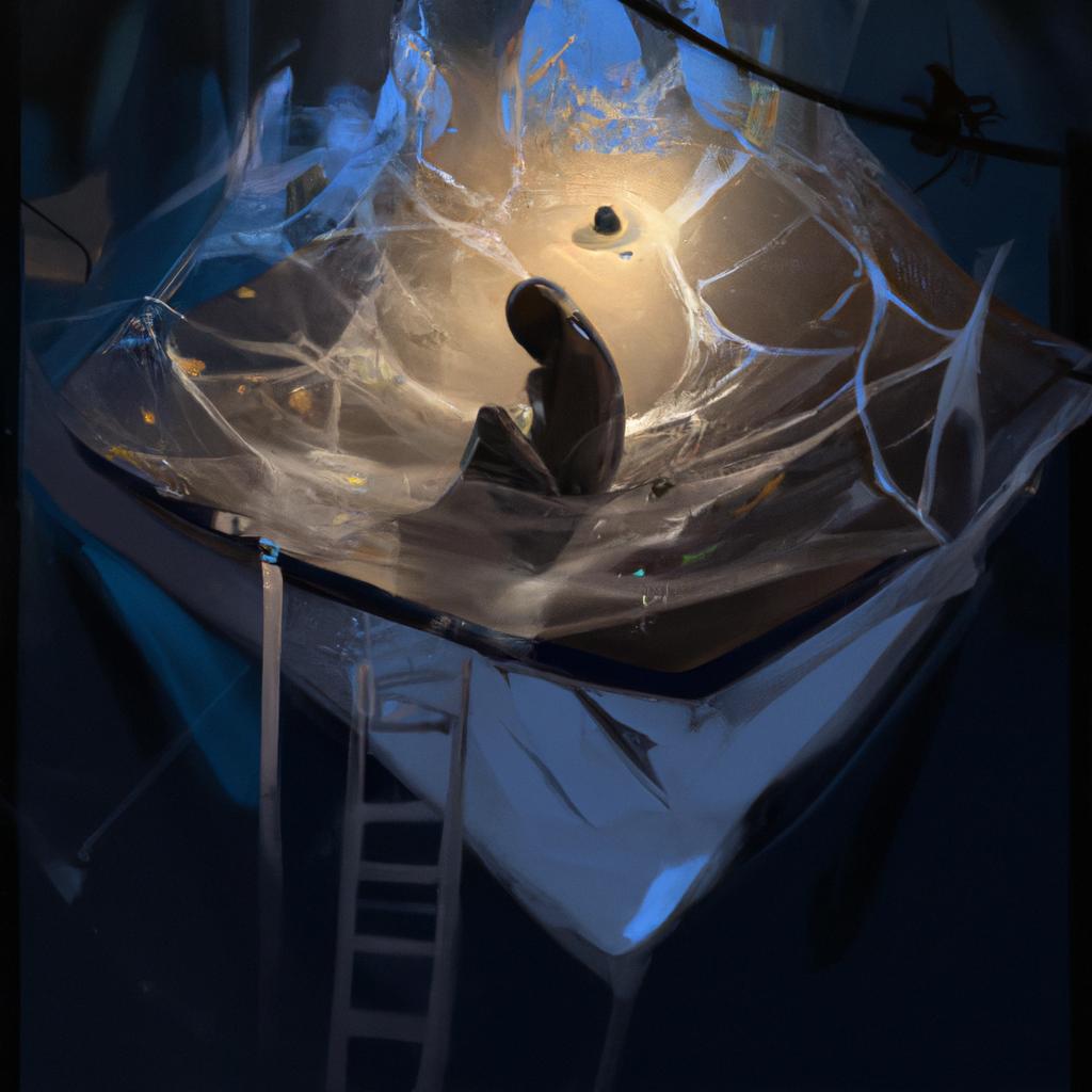 Imagem de capa do post Sonhar com Ninho de Aranha: Descubra o Significado! com um desenho digital