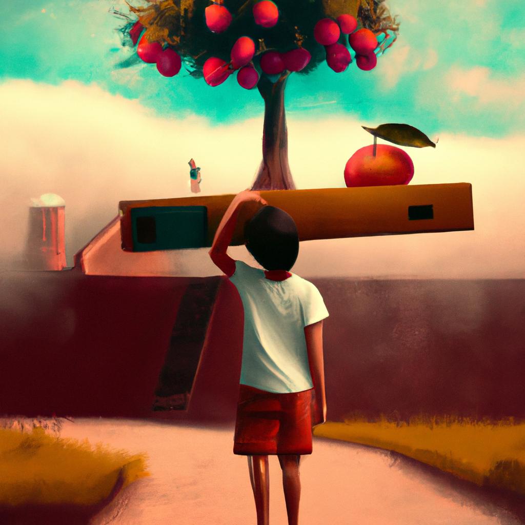 sonhar com pe de fruta carregado2