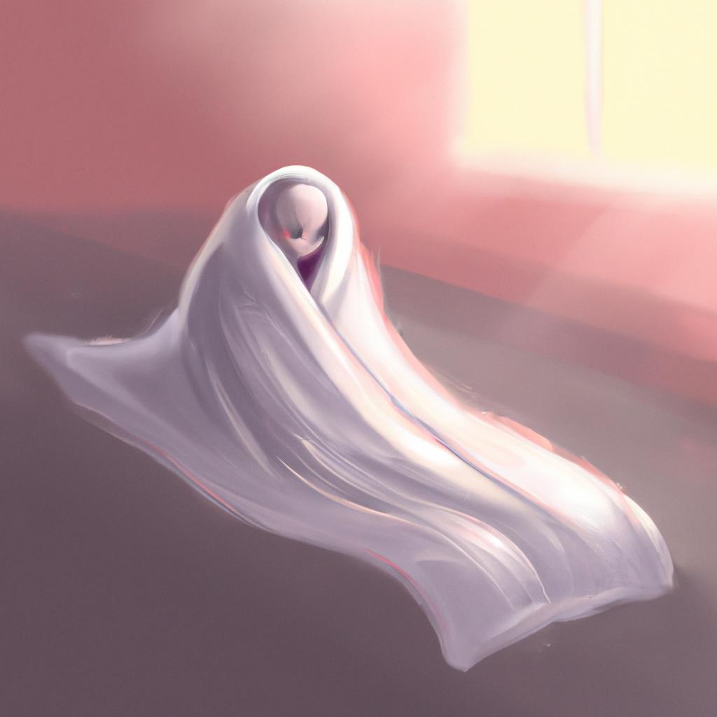 Imagem de capa do post Descubra o Significado de Sonhar com Pessoa Enrolada em Lençol com um desenho digital