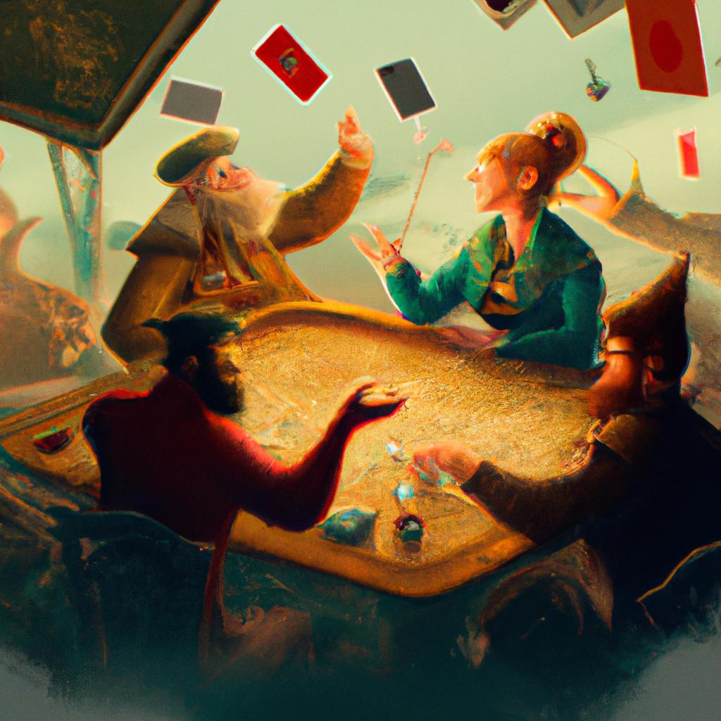 sonhar com pessoas jogando baralho3