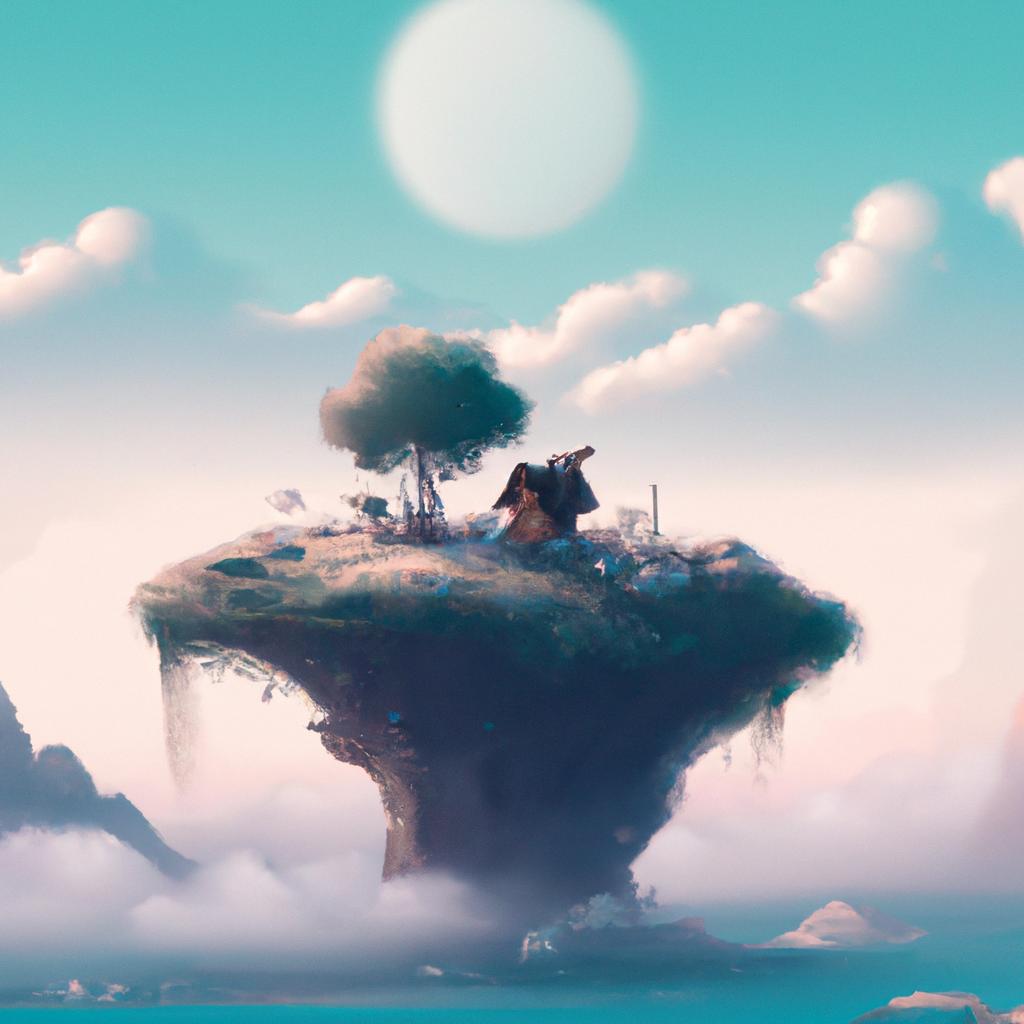 Imagem de capa do post "Sonhar com um Lugar Lindo: Descubra o Significado dos Seus Sonhos!" com um desenho digital