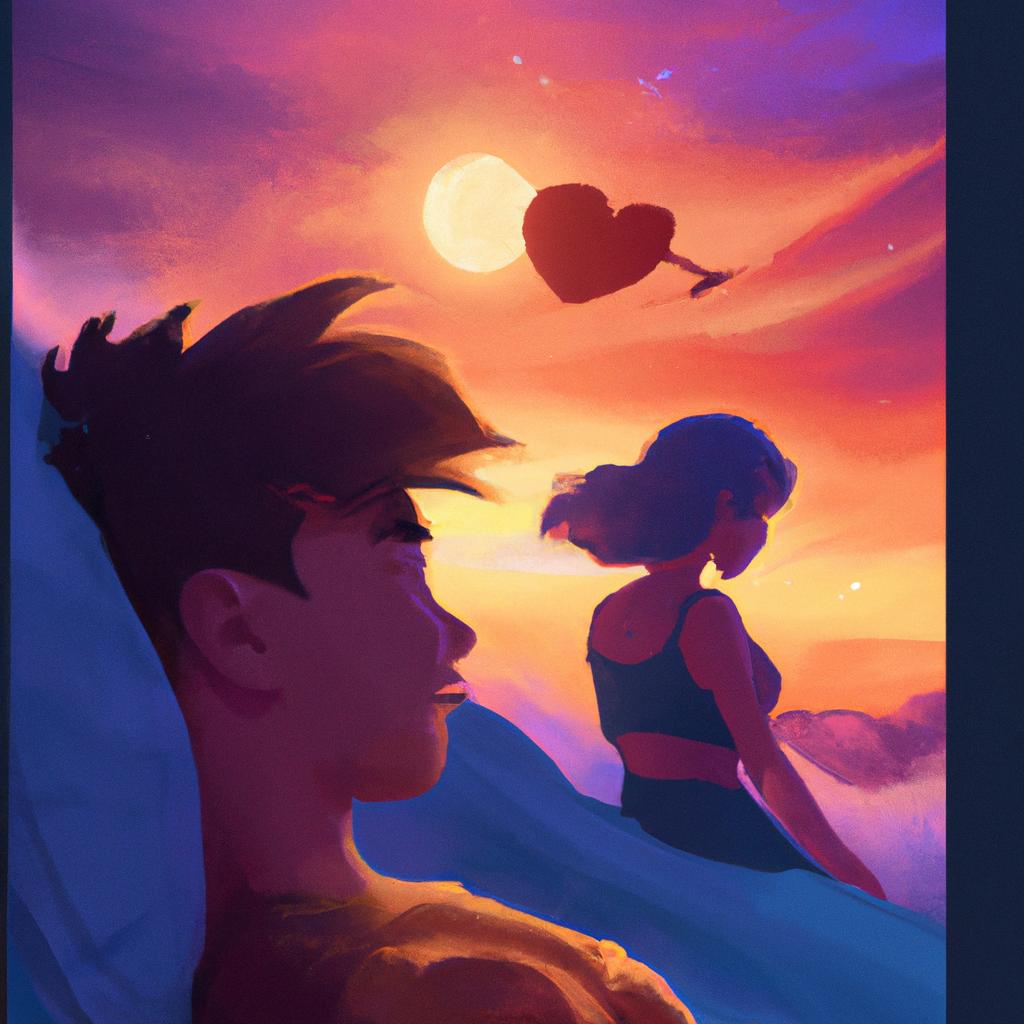 Imagem de capa do post "Sonhar Com Quem Amamos: O Significado Por Trás". com um desenho digital