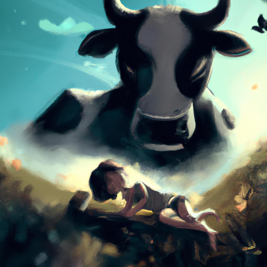 sonhar com vaca preta4