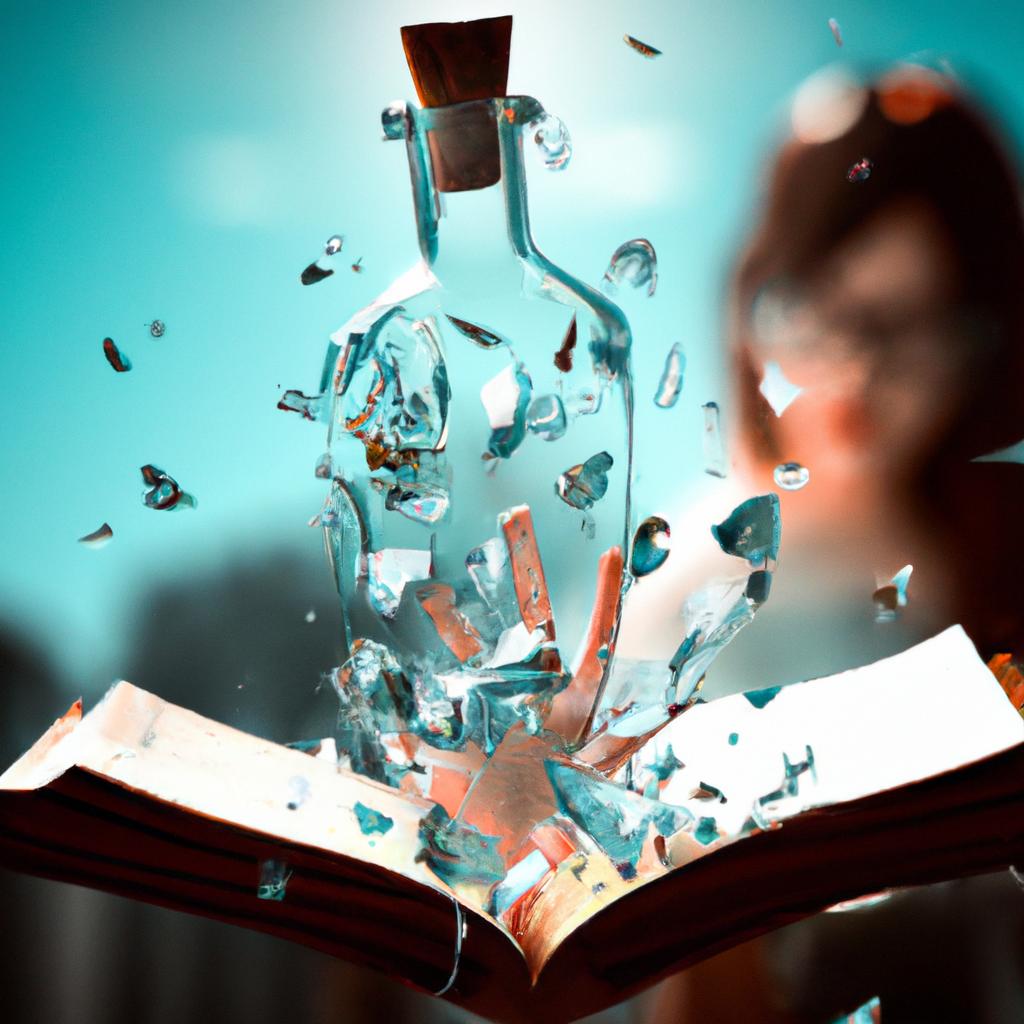 Imagem de capa do post Descubra o Significado de Sonhar com Vidro Quebrado no Livro dos Sonhos! com um desenho digital