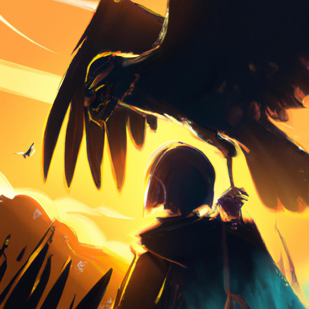 Imagem de capa do post Descubra o Significado de Sonhos com Urubu: Revelações! com um desenho digital